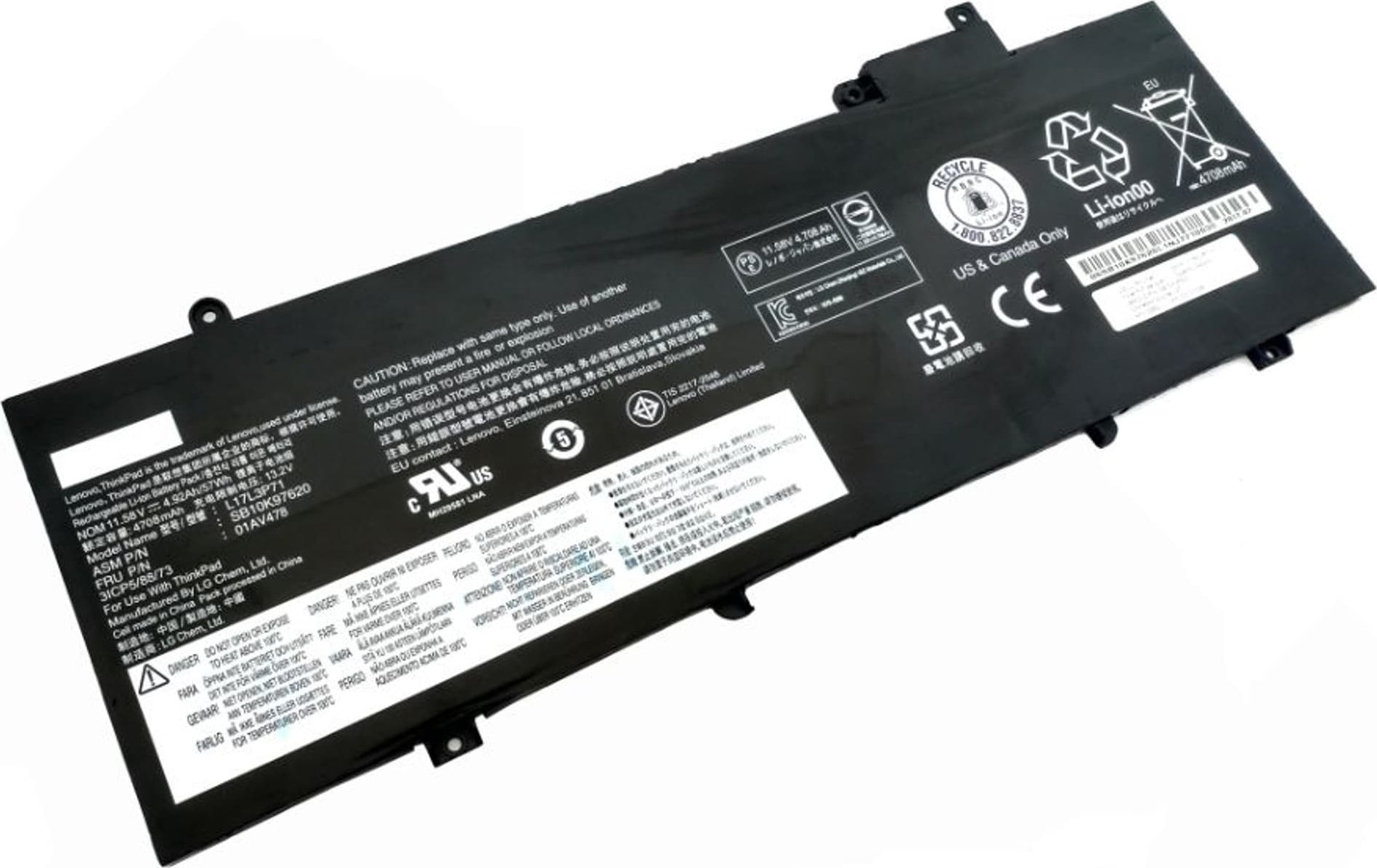 Baterie Lenovo 3c 57Wh LiIon SMP