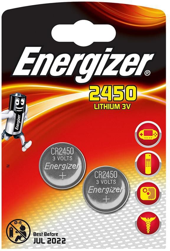 Baterie litiu ENERGIZER CR2450 3V 2buc/blister
