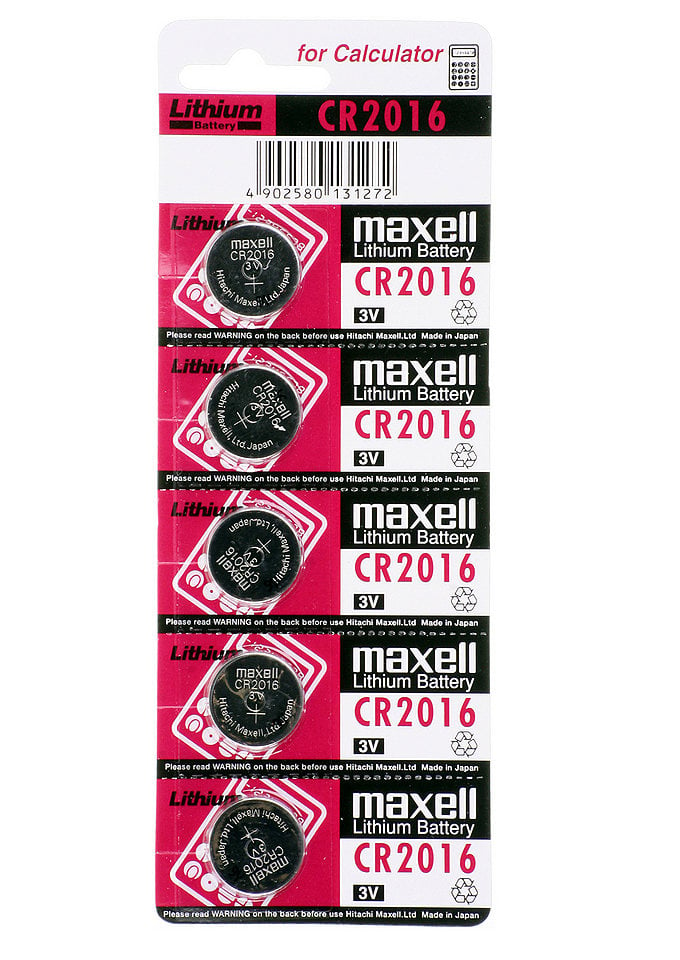 Baterie Maxell CR2016 5 buc.