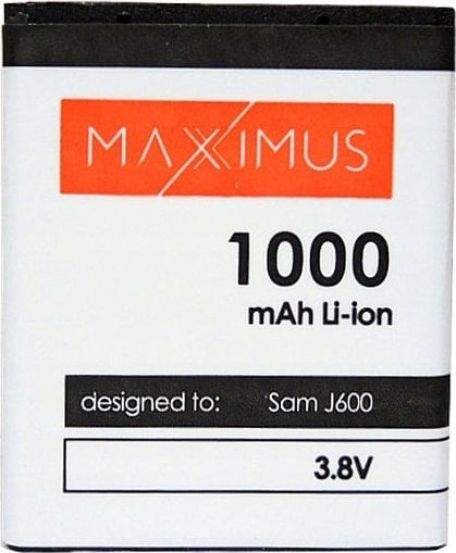 Baterie Maxximus BAT MAXXIMUS SAM J600 1000mAh Li-ion AB483640BU