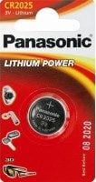 Baterii, acumulatori si incarcatoare - Baterie Panasonic Lithium coin Cr2025, 1 bucata