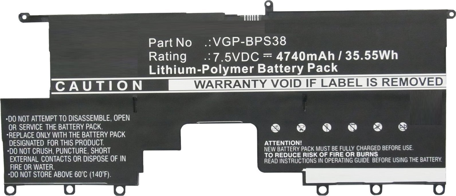 Baterie pentru laptop CoreParts pentru Sony