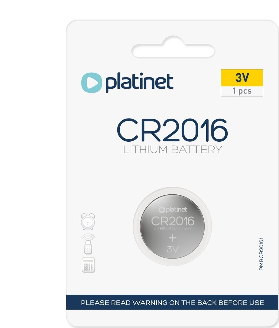 Baterie Platinet CR2016 1buc