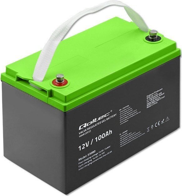 Accesorii UPS-uri - Baterie Qoltec Gel | 12V | 100Ah | GEL