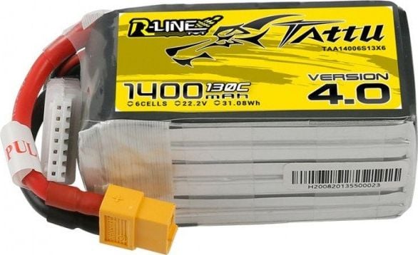 Baterie Tattu R-Line 4.0 1400mAh 21V 130C 6S1P XT60