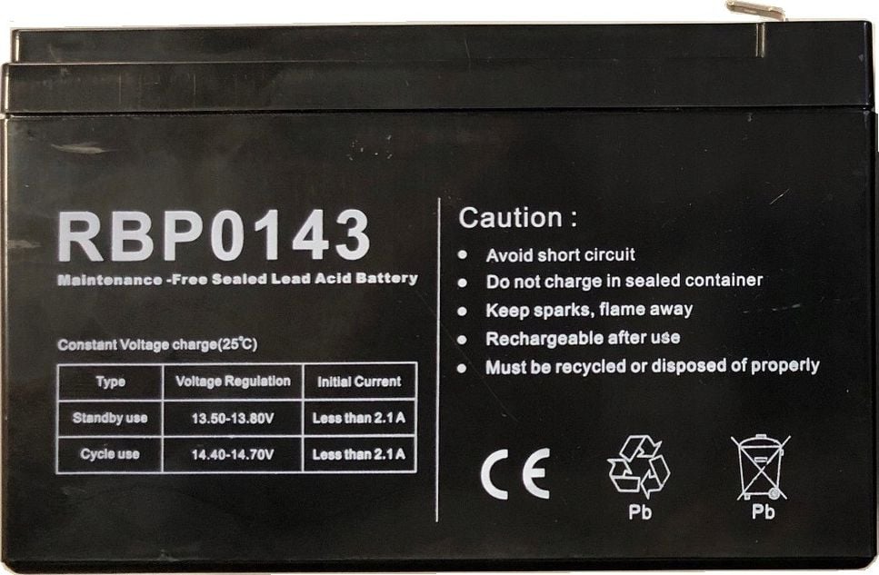Baterie UPS Cyber Power 12V / 8Ah, RBP0143, pentru CP900EPFCLCD