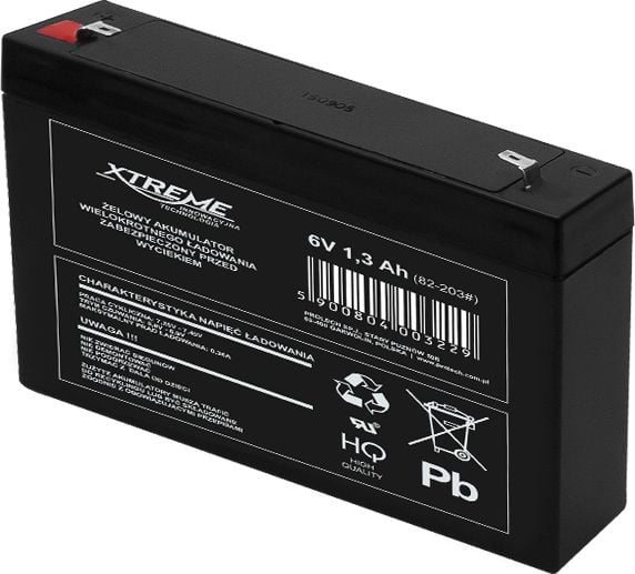 Baterie Xtreme 6V/1.3Ah (82-203)