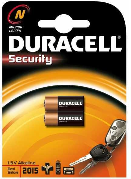 Baterii Duracell LR1 N 1,5V alcaline set 2 bucati