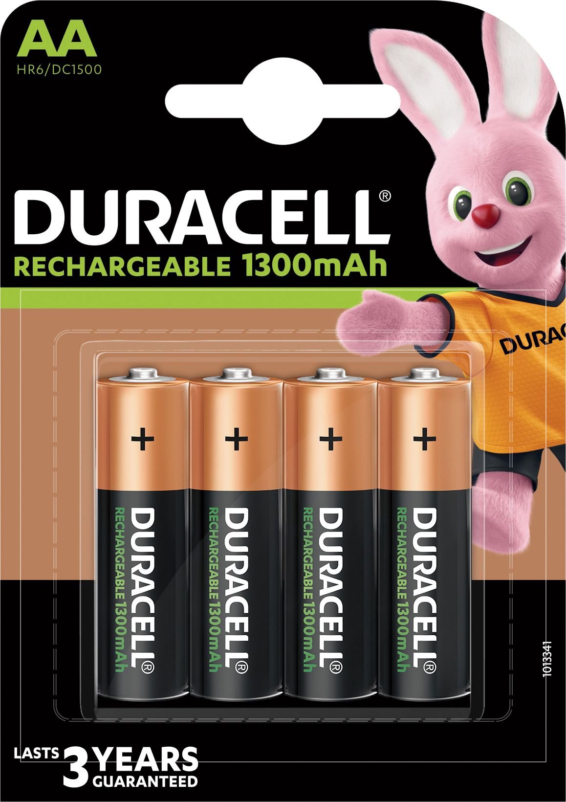 Baterii reincarcabile Duracell AA/LR6, 1300 mAh; 4 bucati