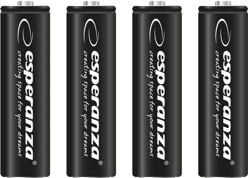 Baterii reincarcabile Esperanza EZA106, Ni-MH AA, 2600MAH, 4buc