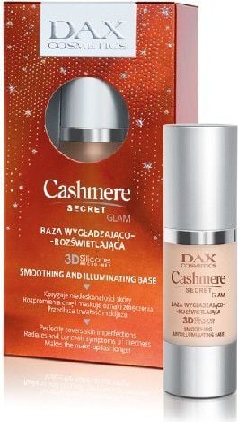 Baza de machiaj Cashmere Secret Glam, Dax, Netezire/Iluminare, 30 ml