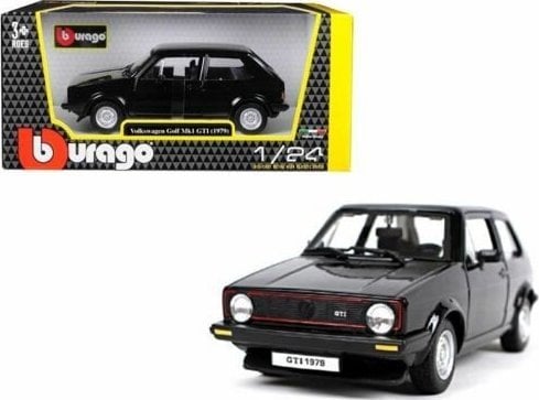 Bburago Bburago VW Golf 1 GTI ´79 negru - 18-21089BK