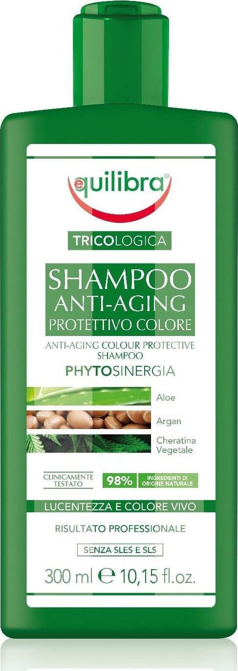 Beauty Formulas Equilibra Tricologica Sampon anti-imbatranire protectie culoare 300ml