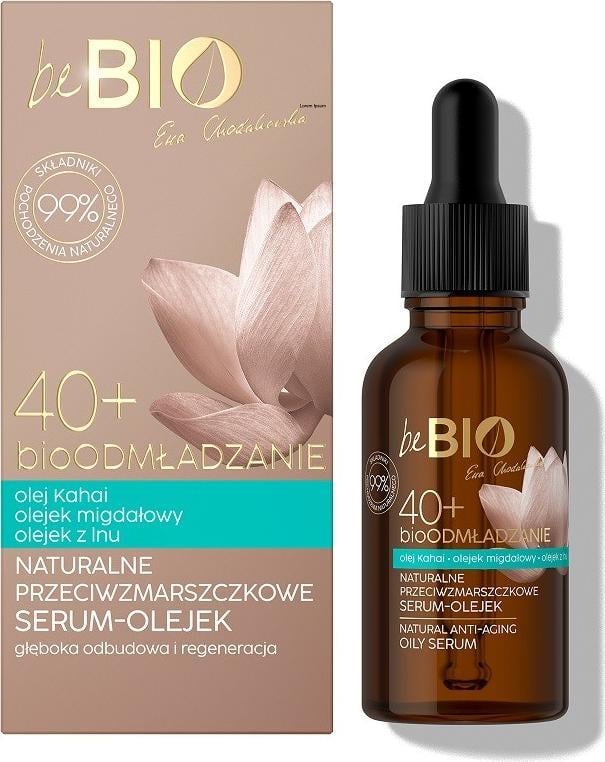 bebio BeBio Ewa Chodakowska Hyaluro bioRejuvenation 40+ ulei-ser natural de față 30 ml