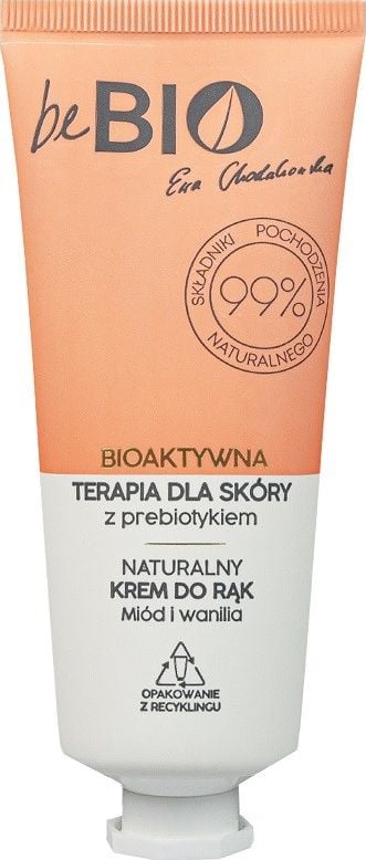 Cremă de mâini bebio Ewa Chodakowska, naturală, pentru terapie bioactivă a pielii, Miere și Vanilie ,50ml