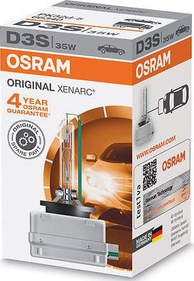 Bec auto Xenon pentru far Osram D3S, 35W, 1 Buc