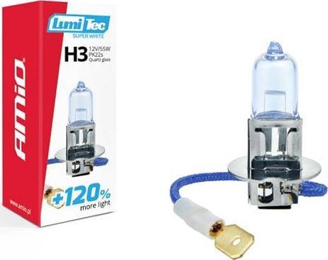 Bec halogen H3 12V 55W LumiTec SuperWhite 120%