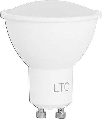 Bec LTC PS LTC LED GU10 SMD 7W 230V, lumina alba calda, 560lm.