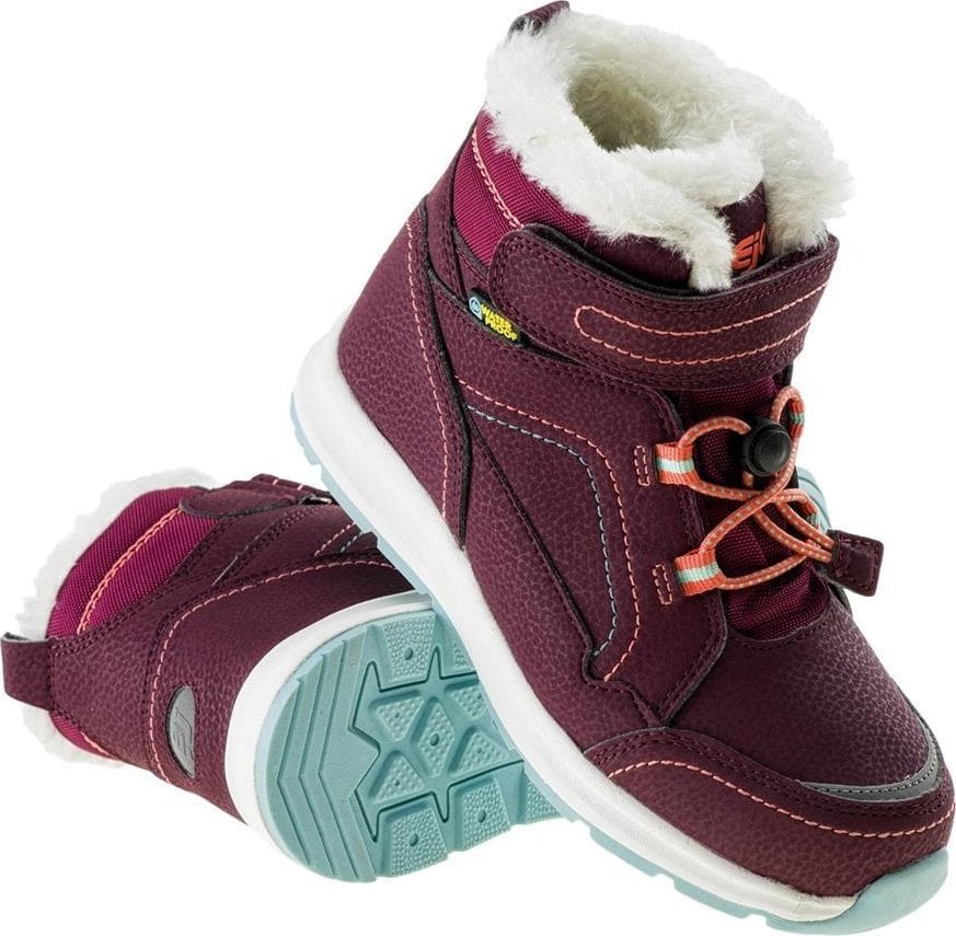 DIBIS JR HIGH BOOTS Burgundy / Turcoaz / RED 31 WATERMELON