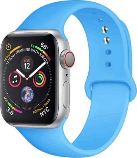 Beline Beline Apple Watch Curea din silicon 38/40/41mm culoare albastra