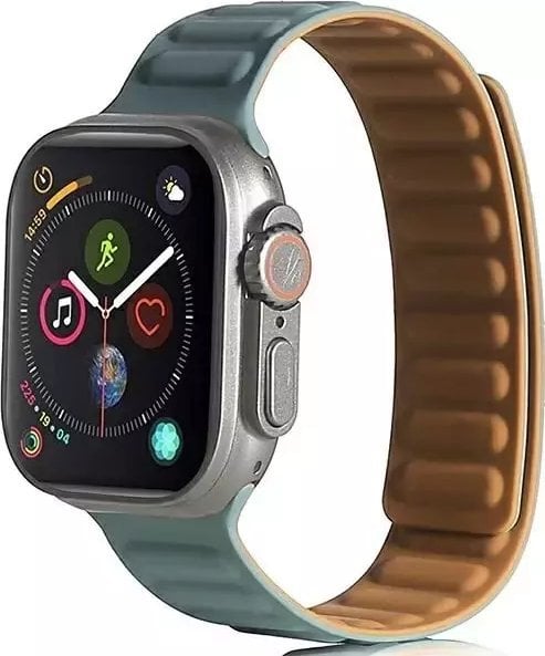 Beline Beline Apple Watch Curea magnetică 38/40/41mm verde/verde