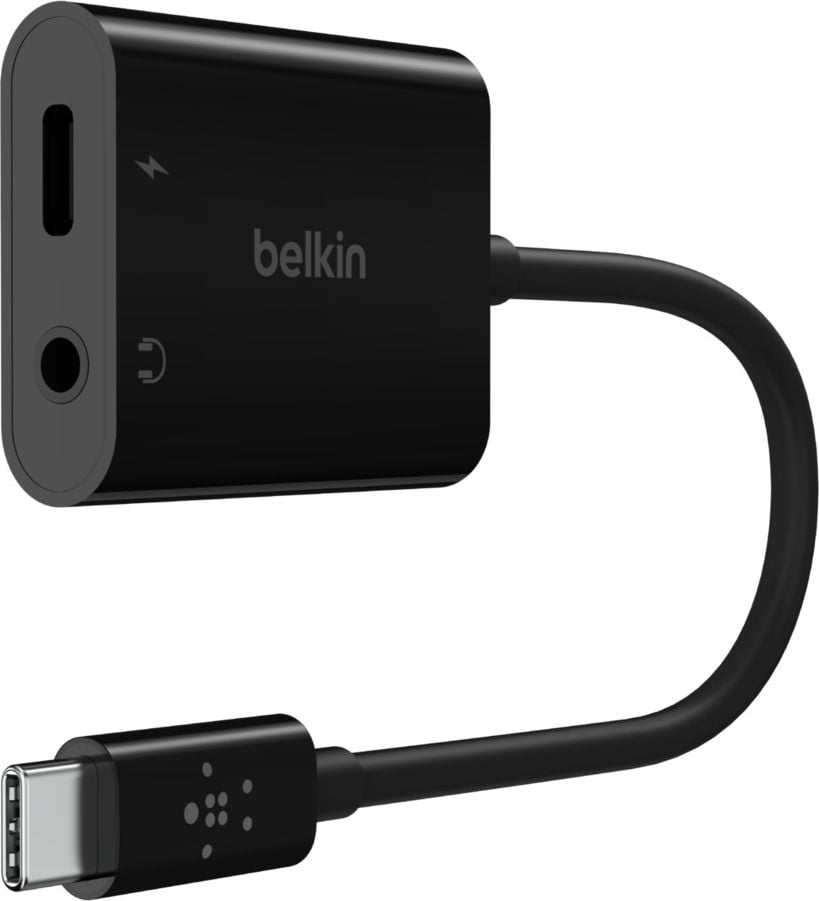 Adaptor USB-C USB-C Belkin CD15340 NPA004BTBK, Negru