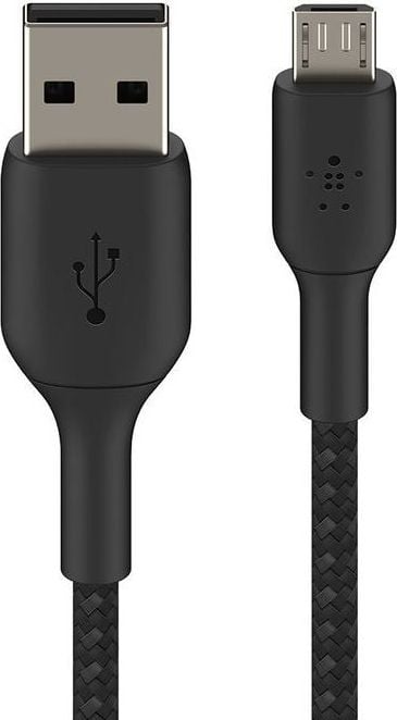 Belkin USB-A - cablu microUSB 1 m negru (CAB007bt1MBK)