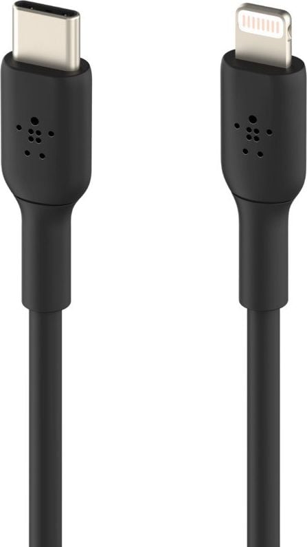 Belkin USB-C - Cablu Lightning 1m negru (CAA003bt1MBK)