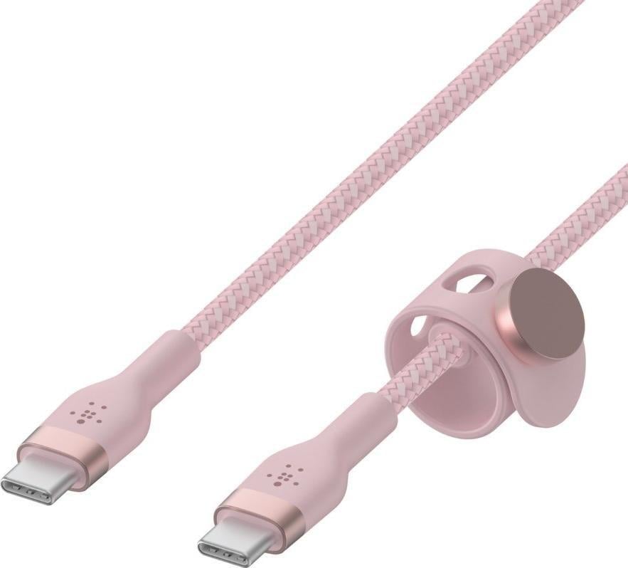 Belkin USB-C - cablu USB-C 1 m roz (CAB011BT1MPK)
