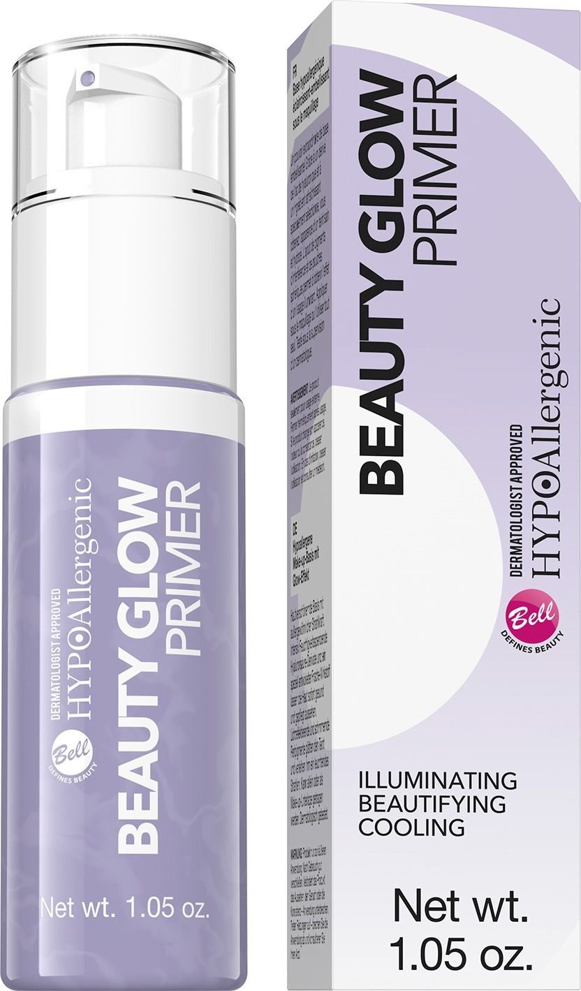 Bază de machiaj pentru strălucire și înfrumusețare Beauty Glow Primer ,Iluminator, Netezitor