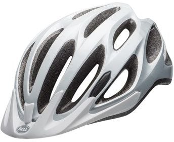 TRAVERSE MTB casca luciu cap de argint alb. One (54-61 cm) - BEL-7078379