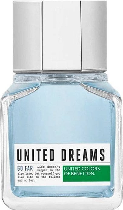 Apa de toaleta BENETTON UNITED DREAMS GO FAR FOR MEN (M) EDT/S 60ML,barbati