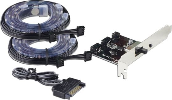 Benzi LED LC-Power + modul RGB (LC-PCI-LED)