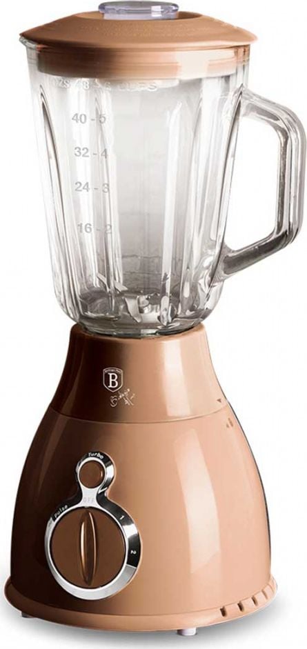 Blender de masa 1,5L Metallic Line Rose Gold Edition Berlinger Haus BH 9281