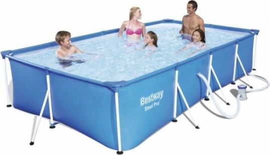 Piscina cu cadru Bestway Steel Pro 400x211cm