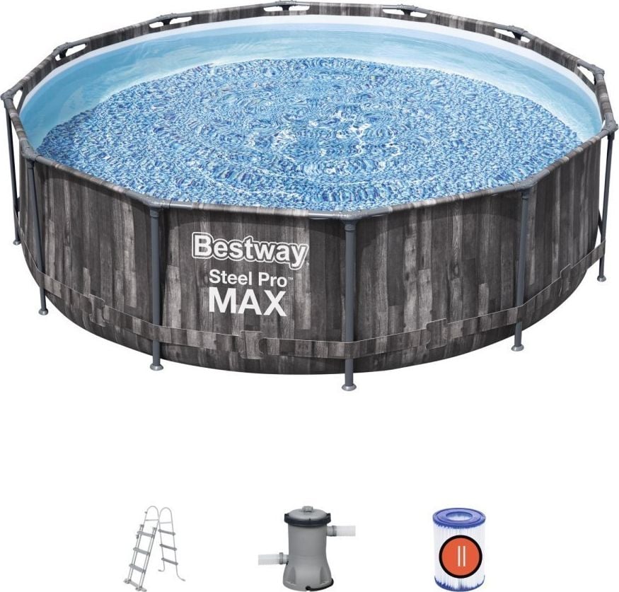 Piscina cu cadru Bestway Steel Pro Max 366 cm (5614X)