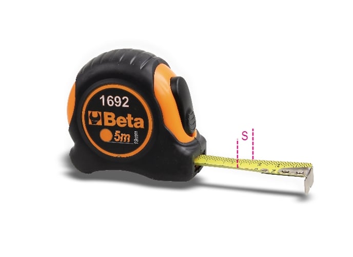 Beta Tools Bandă de măsurare 5mx19mm - 1692/5