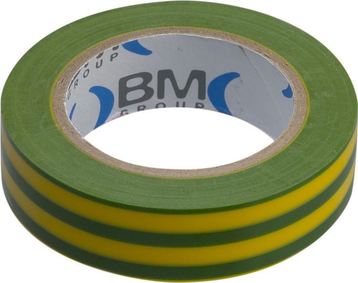 Electroizolante banda 15MM * 10M galben-verde