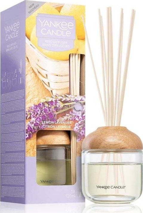 Betisoare Parfumate Lemon Lavender 120ml, Yankee Candle