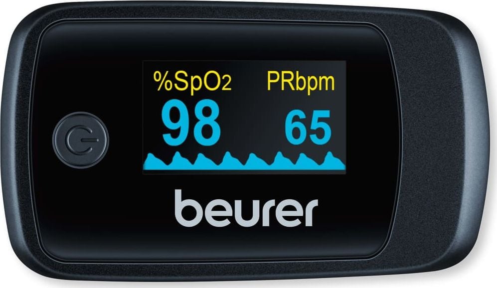 Dispozitive monitorizare medicala - Pulsoximetru Beurer PO 45,2x AAA,
Negru