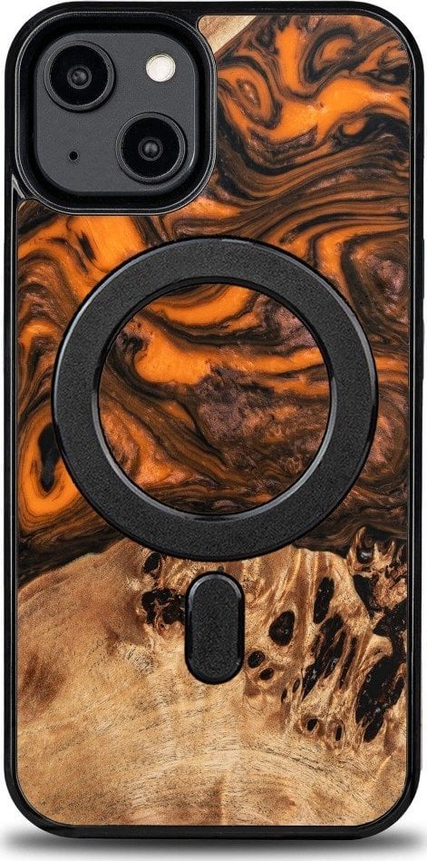 BeWood Etui Bewood Unique na iPhone 14 - Orange z MagSafe