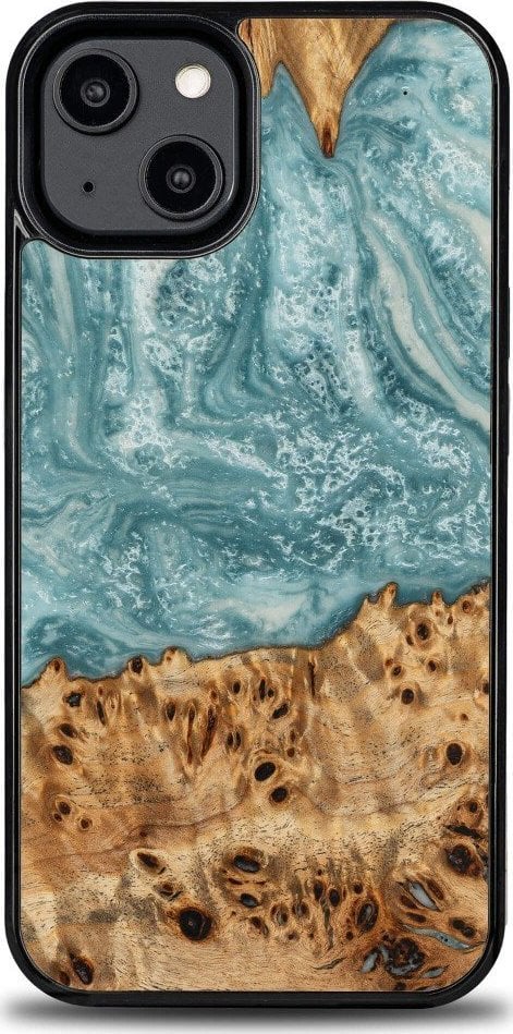 Husa BeWood Unique BeWood pentru iPhone 14 - Planete - Uran