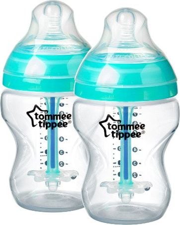 Tommee Tippee Sticla Anti-colici 0+ 2x260 ml