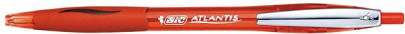 Bic Atlantis Metal Click, roșu