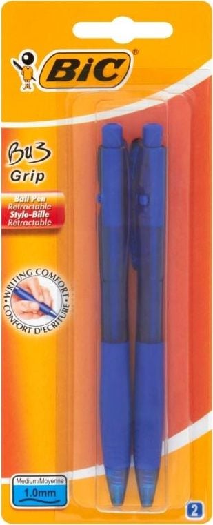 Bic PEN BU 3 GRIP BLUE 893224