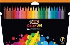 Marker color BIC 278790, 24 culori