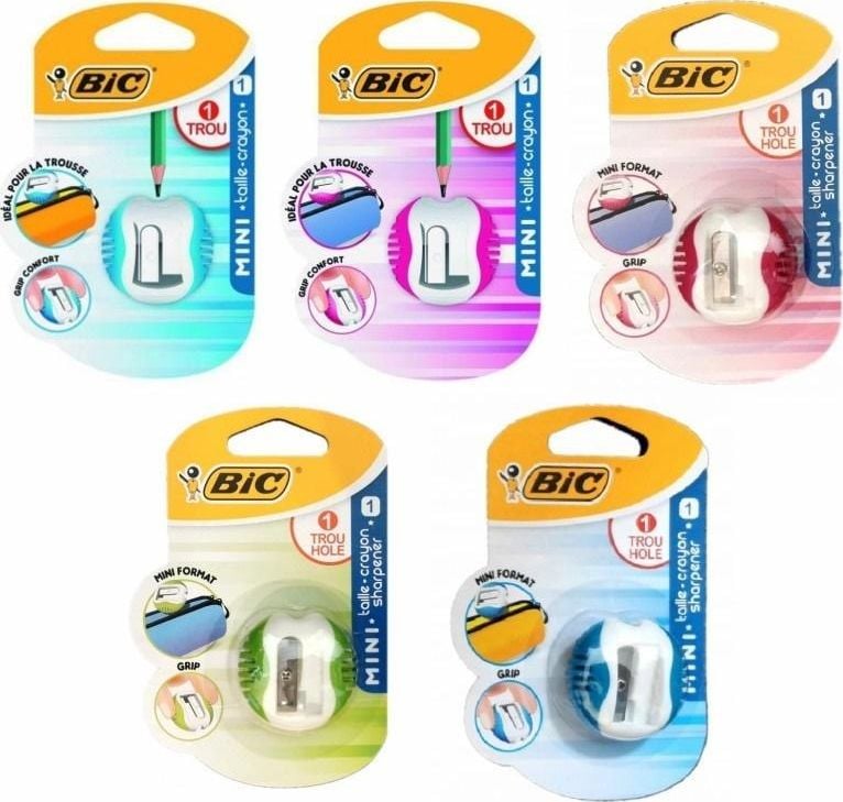 Creioane si ascutitori - Bic Pencil Sharpener Mini Sharpener bls mix BIC