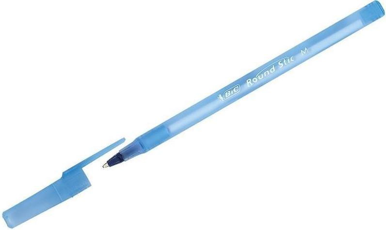 Bic Round Stick albastru cu cod 60buc (238018)