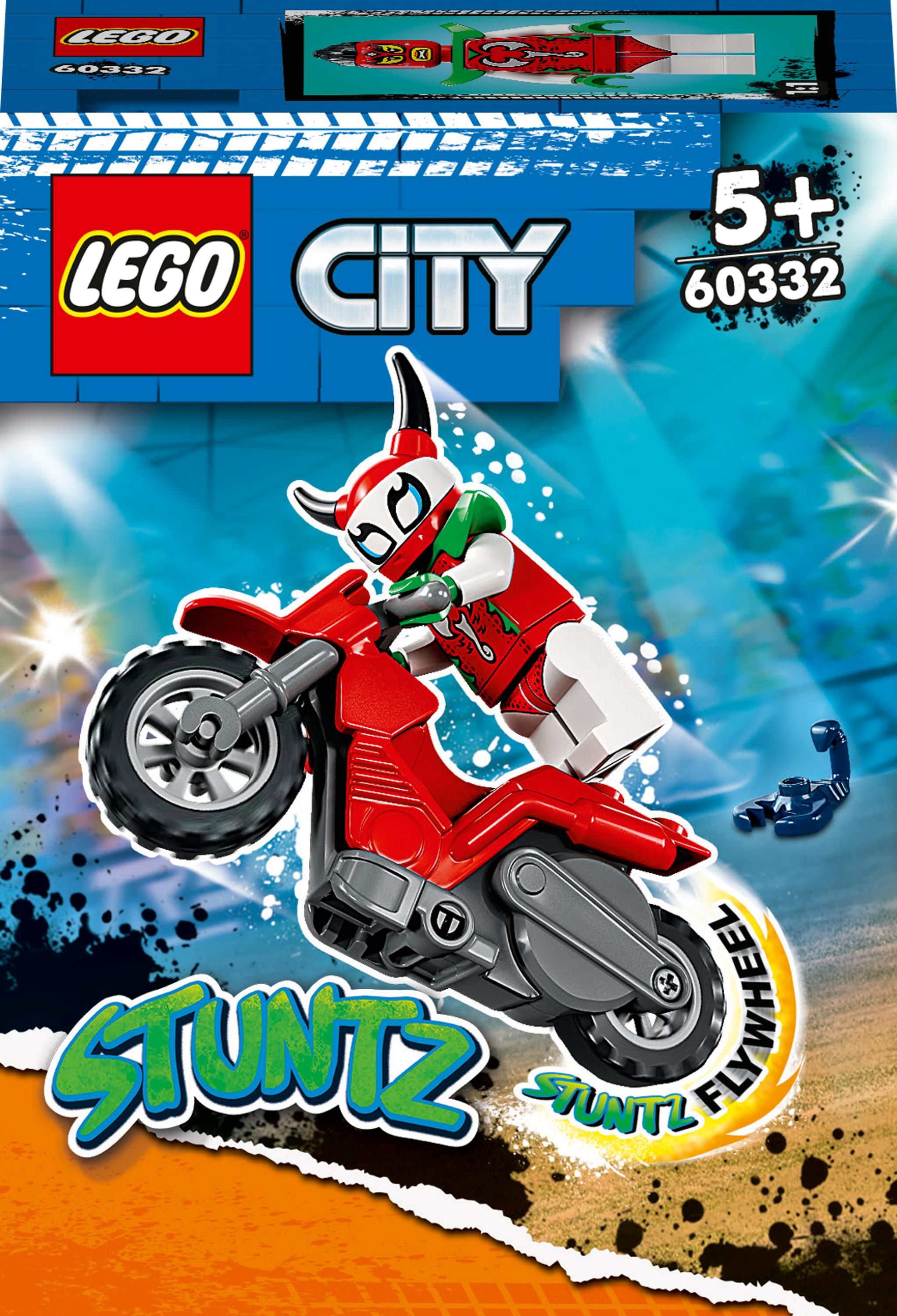 Bicicletă cascadorie LEGO City Daring Scorpion (60332)