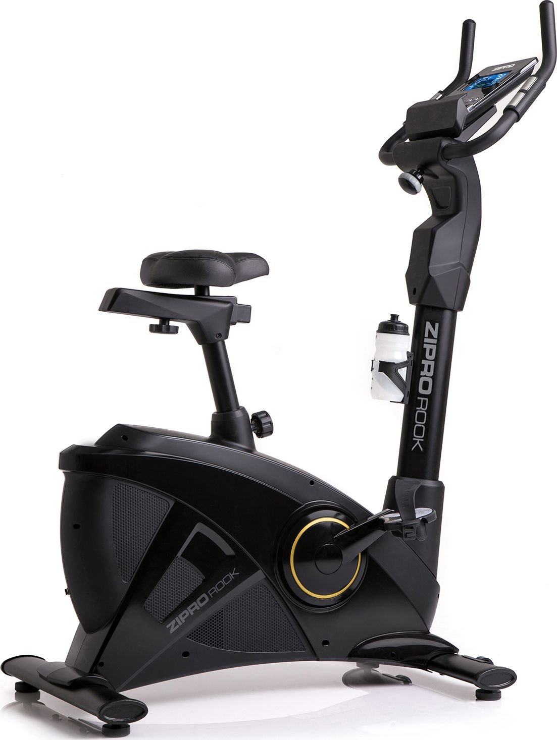 Biciclete fitness - Bicicleta electromagnetica Zipro Rook Gold iConsole+, volanta 10kg, greutate maxima utilizator 150kg